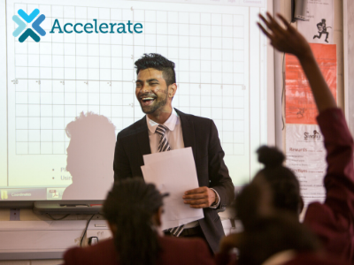 Chartered College of Teaching supporting Accelerate Programme blog image