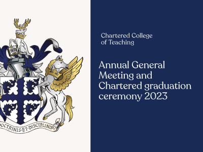 Annual General Meeting and Chartered graduation ceremony 2023 blog
