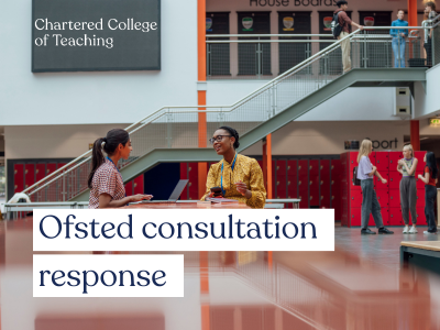 Ofsted consultation Response