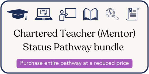 Chartered teacher mentor status pathway bundle