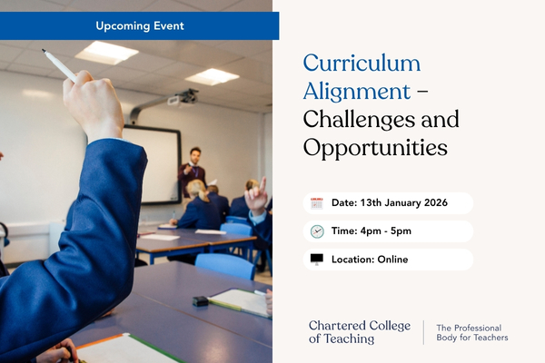 Webinar: Curriculum Alignment – Challenges and Opportunities
