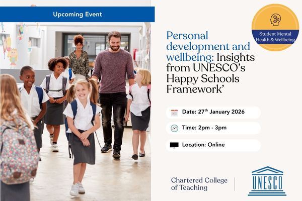 Personal development and wellbeing: Insights from UNESCO’s Happy Schools Framework’