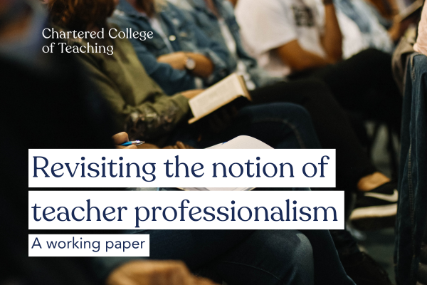 Revisiting the notion of teacher professionalism